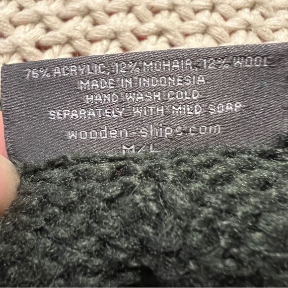 Wooden Ships Fringe Cardigan Sweater M/L - Picture 6 of 8